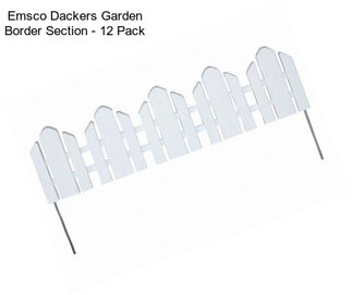 Emsco Dackers Garden Border Section - 12 Pack