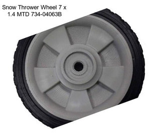 Snow Thrower Wheel 7\