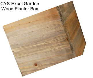 CYS-Excel Garden Wood Planter Box