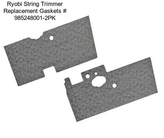 Ryobi String Trimmer Replacement Gaskets # 985248001-2PK