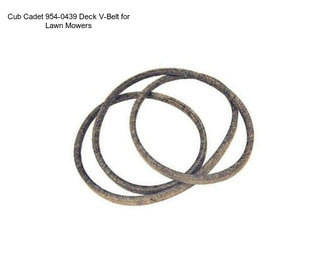 Cub Cadet 954-0439 Deck V-Belt for Lawn Mowers