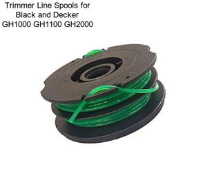 Trimmer Line Spools for Black and Decker GH1000 GH1100 GH2000