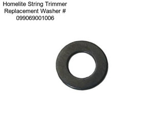 Homelite String Trimmer Replacement Washer # 099069001006