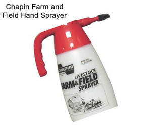 Chapin Farm and Field Hand Sprayer