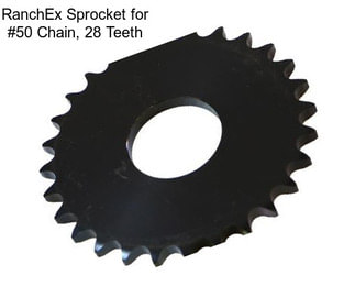 RanchEx Sprocket for #50 Chain, 28 Teeth