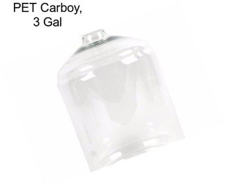 PET Carboy, 3 Gal