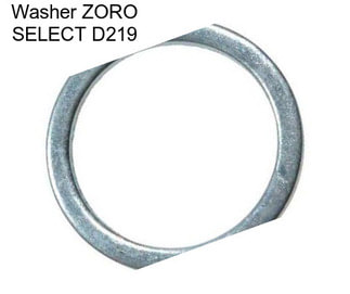 Washer ZORO SELECT D219