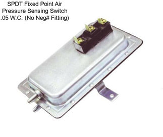 SPDT Fixed Point Air Pressure Sensing Switch .05\