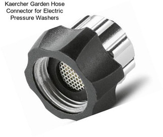 Kaercher Garden Hose Connector for Electric Pressure Washers