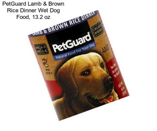 PetGuard Lamb & Brown Rice Dinner Wet Dog Food, 13.2 oz