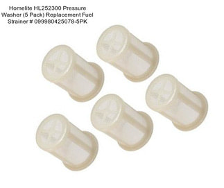 Homelite HL252300 Pressure Washer (5 Pack) Replacement Fuel Strainer # 099980425078-5PK