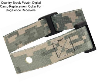 Country Brook Petztm Digital Camo Replacement Collar For Dog Fence Receivers