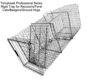 Tomahawk Professional Series Rigid Trap for Raccoons/Feral Cats/Badgers/Ground Hogs
