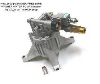 New 2800 psi POWER PRESSURE WASHER WATER PUMP Simpson MSV3024 by The ROP Shop