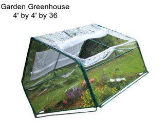 Garden Greenhouse 4\' by 4\' by 36\