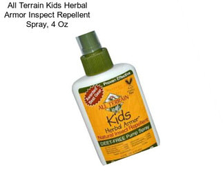 All Terrain Kids Herbal Armor Inspect Repellent Spray, 4 Oz