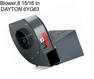 Blower,8 15/16 In DAYTON 6YG63