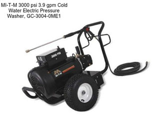 MI-T-M 3000 psi 3.9 gpm Cold Water Electric Pressure Washer, GC-3004-0ME1