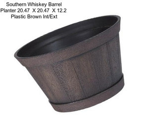 Southern Whiskey Barrel Planter 20.47 \