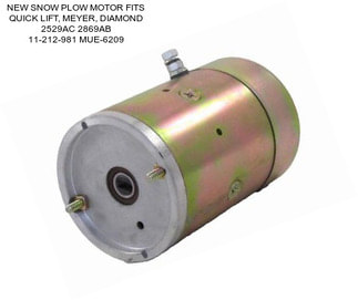 NEW SNOW PLOW MOTOR FITS QUICK LIFT, MEYER, DIAMOND 2529AC 2869AB 11-212-981 MUE-6209