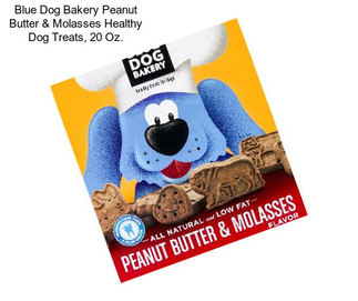 Blue Dog Bakery Peanut Butter & Molasses Healthy Dog Treats, 20 Oz.