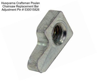 Husqvarna Craftsman Poulan Chainsaw Replacement Bar Adjustment Pin # 530015826