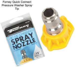 Forney Quick Connect Pressure Washer Spray Tip