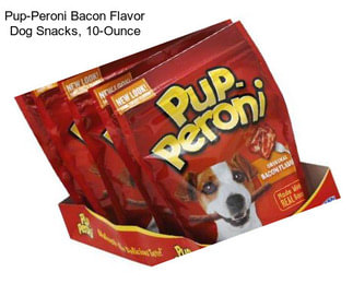 Pup-Peroni Bacon Flavor Dog Snacks, 10-Ounce