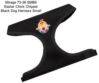 Mirage 73-36 SMBK Easter Chick Chipper Black Dog Harness Small