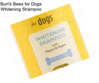 Burt\'s Bees for Dogs Whitening Shampoo