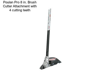 Poulan Pro 8 in. Brush Cutter Attachment with 4 cutting teeth