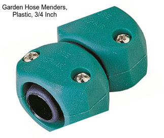 Garden Hose Menders, Plastic, 3/4 Inch