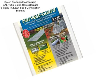 Dalen Products Incorporated DALHG50 Dalen Harvest Guard 5 in.x50 in. Lawn Seed Germination Blanket