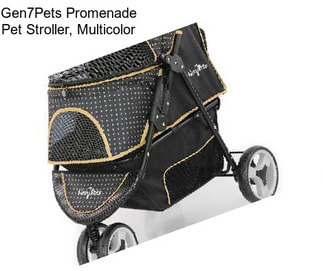 Gen7Pets Promenade Pet Stroller, Multicolor