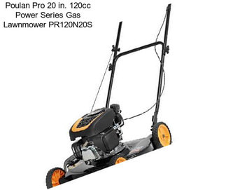 Poulan Pro 20 in. 120cc Power Series Gas Lawnmower PR120N20S