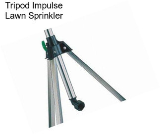 Tripod Impulse Lawn Sprinkler