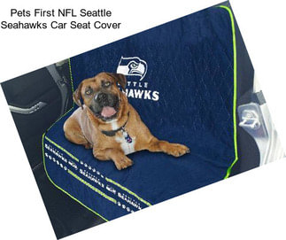 Pets First NFL Seattle Seahawks Car Seat Cover