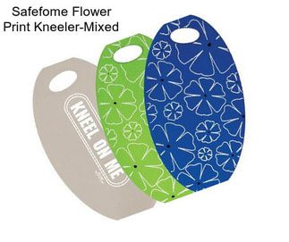 Safefome Flower Print Kneeler-Mixed