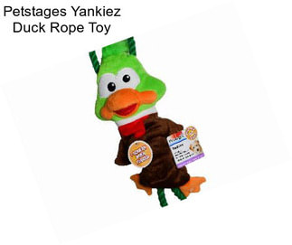 Petstages Yankiez Duck Rope Toy