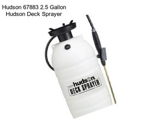 Hudson 67883 2.5 Gallon Hudson Deck Sprayer