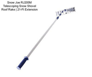 Snow Joe RJ205M Telescoping Snow Shovel Roof Rake | 21-Ft Extension