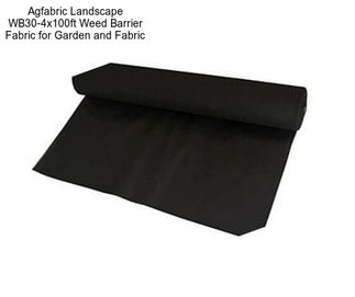 Agfabric Landscape WB30-4x100ft Weed Barrier Fabric for Garden and Fabric