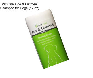 Vet One Aloe & Oatmeal Shampoo for Dogs (17 oz)
