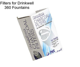 Filters for Drinkwell 360 Fountains