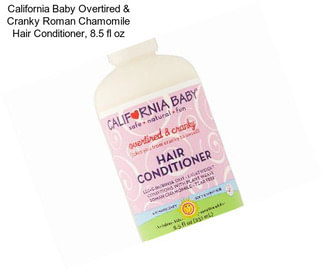 California Baby Overtired & Cranky Roman Chamomile Hair Conditioner, 8.5 fl oz