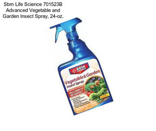 Sbm Life Science 701523B Advanced Vegetable and Garden Insect Spray, 24-oz.
