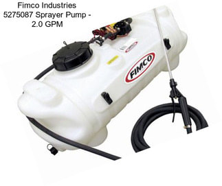 Fimco Industries 5275087 Sprayer Pump - 2.0 GPM