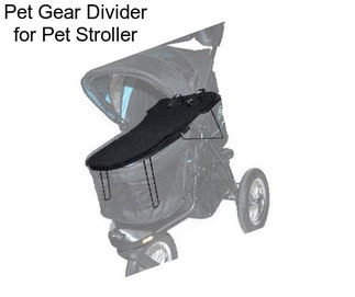 Pet Gear Divider for Pet Stroller