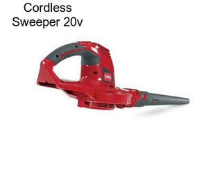 Cordless Sweeper 20v