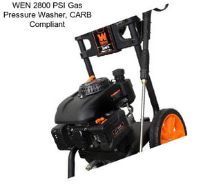 WEN 2800 PSI Gas Pressure Washer, CARB Compliant